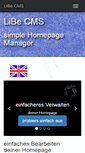 Mobile Screenshot of cms.libe.net