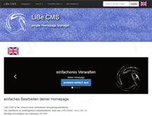 Tablet Screenshot of cms.libe.net